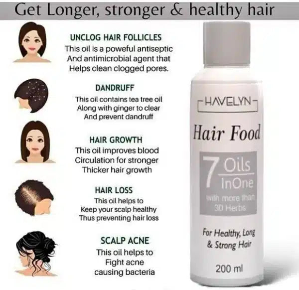 Pure Natural Hair Oil For Hair Growth and strength