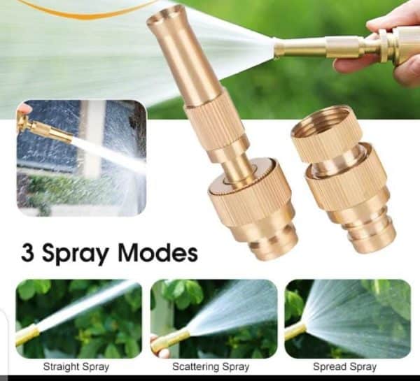 Portable Water Sprayer Nozzle Adjustable High Pressure Car